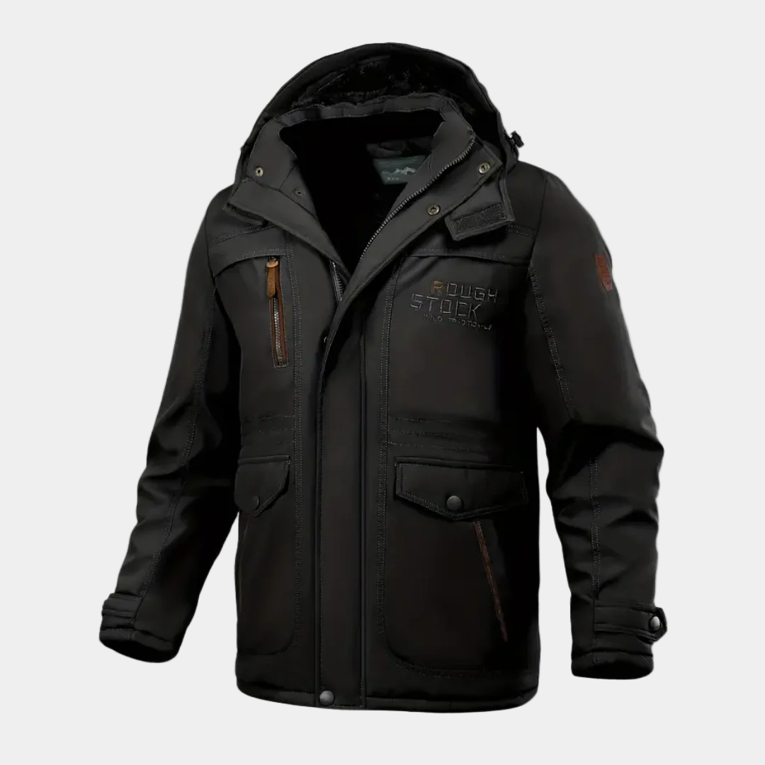 Men's Waterproof Tactical Jacket with Multiple Pockets
