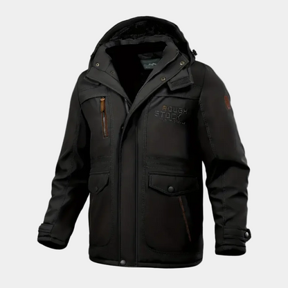 Men's Waterproof Tactical Jacket with Multiple Pockets