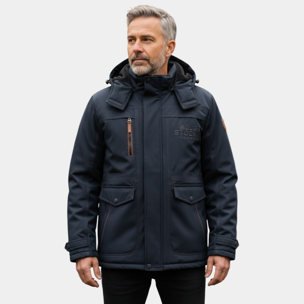 Men's Waterproof Tactical Jacket with Multiple Pockets
