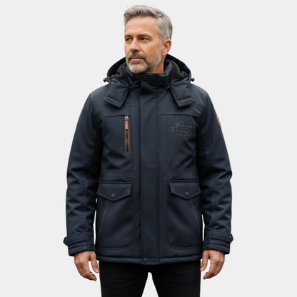 Men's Waterproof Tactical Jacket with Multiple Pockets