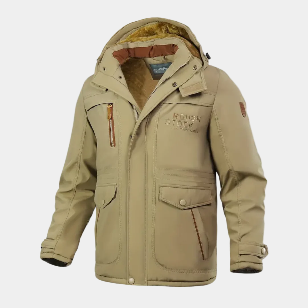 Men's Waterproof Tactical Jacket with Multiple Pockets