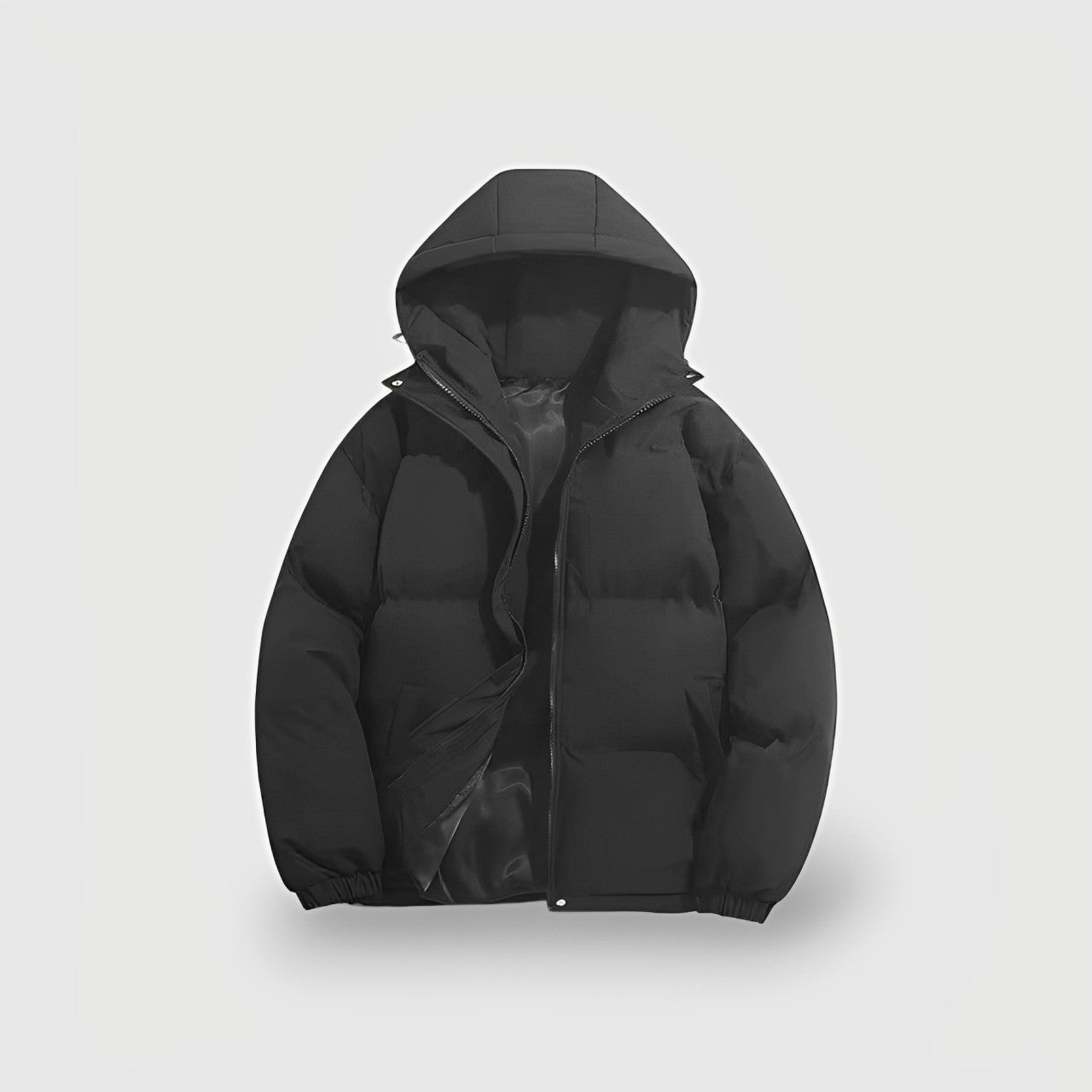 Warm Men's Quilted Down Jacket - OutfitLondon