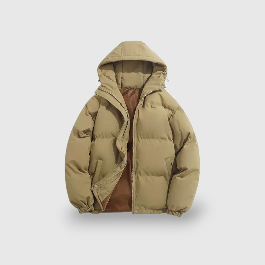 Warm Men's Quilted Down Jacket