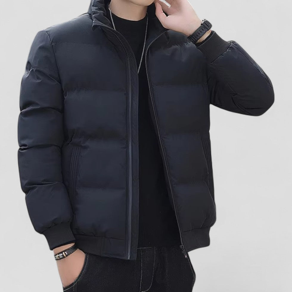 Warm Waterproof Quilted Parka Jacket - OutfitLondon