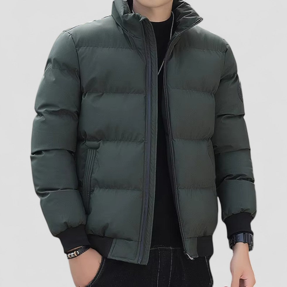 Warm Waterproof Quilted Parka Jacket