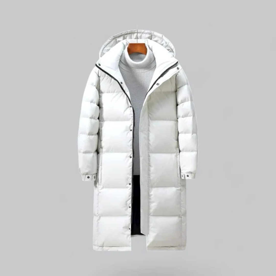 Men's Insulated Waterproof Parka Jacket for Cold Weather