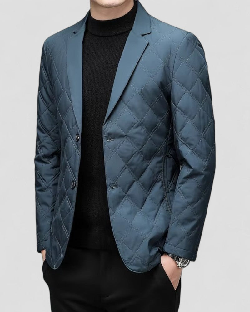 Luxury Padded Mens Blazer Jacket