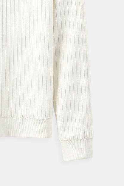 Classic Men's Crew Neck Long Sweater