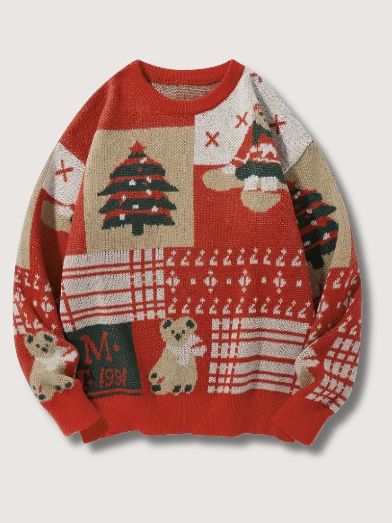 Men's Fun Holiday Knit Sweater - OutfitLondon