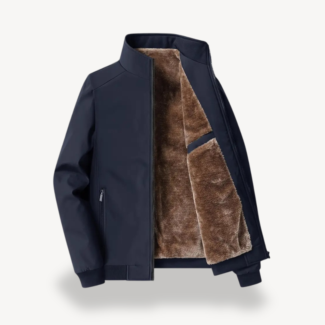 Warm Fleece Lined Mens Winter Jacket