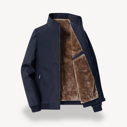 Warm Fleece Lined Mens Winter Jacket