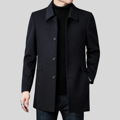Warm Winter Short Trench Coat - OutfitLondon