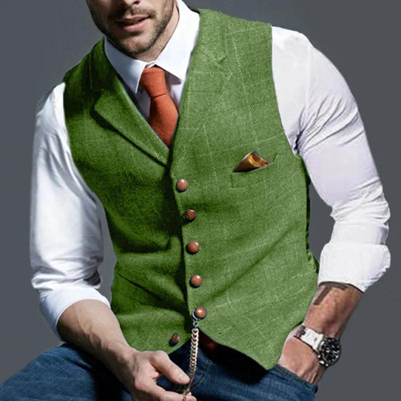 Fashionable Sleeveless Men's Vest