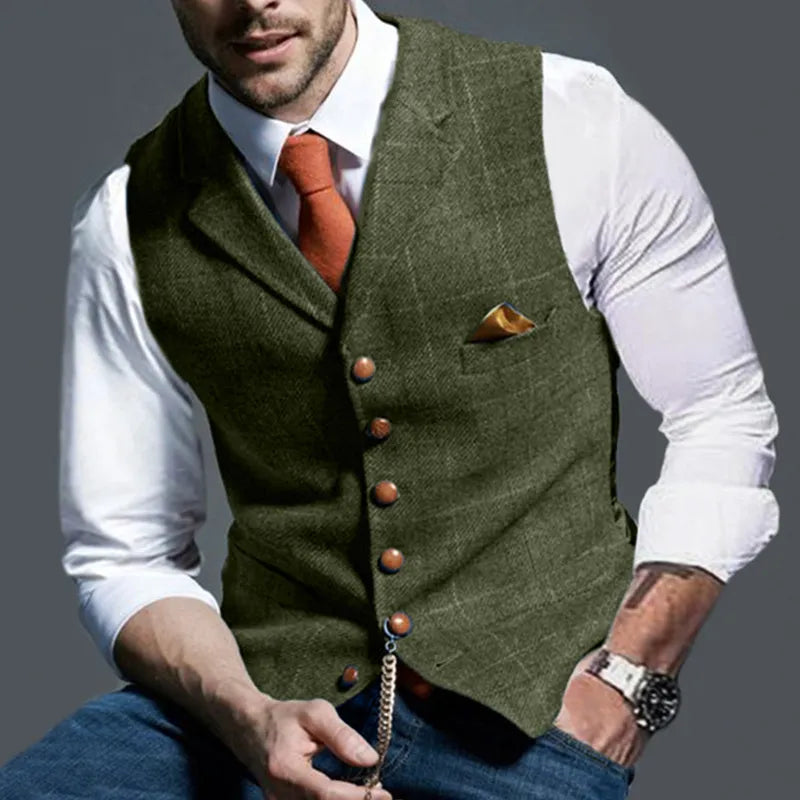 Fashionable Sleeveless Men's Vest