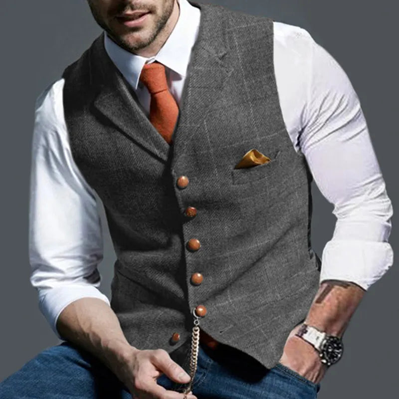 Fashionable Sleeveless Men's Vest
