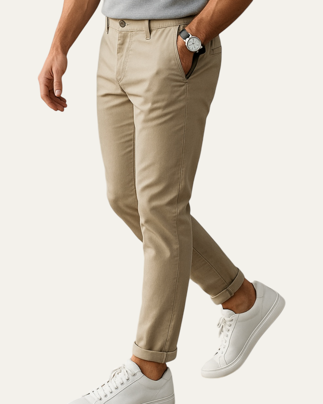 Classic Fit Men's Comfort Chino Pants