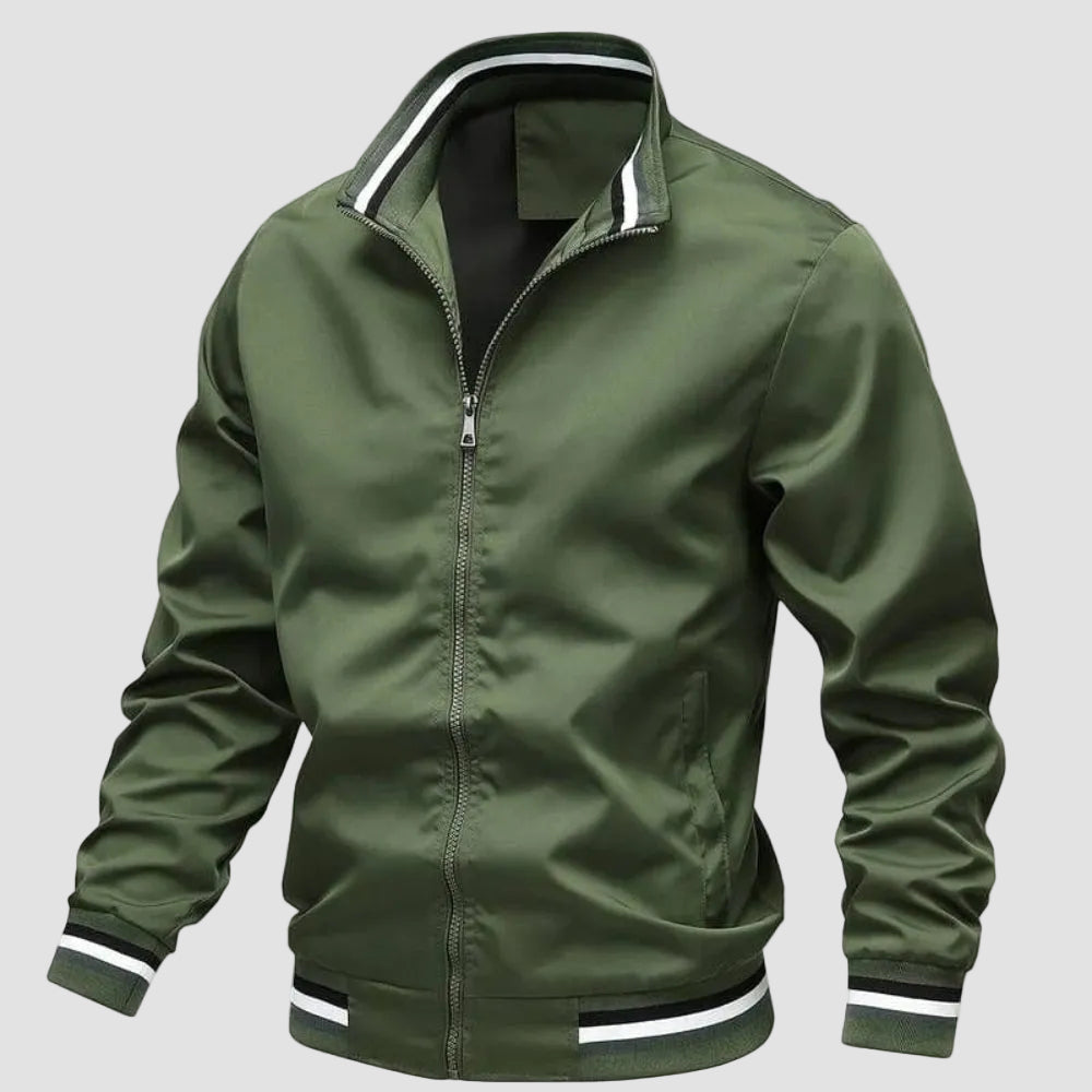 Slim Fit Warm Bomber Jacket - OutfitLondon