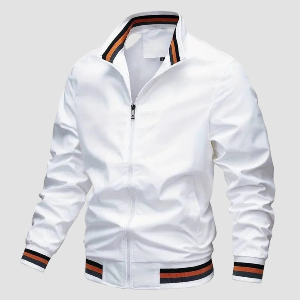 Slim Fit Warm Bomber Jacket