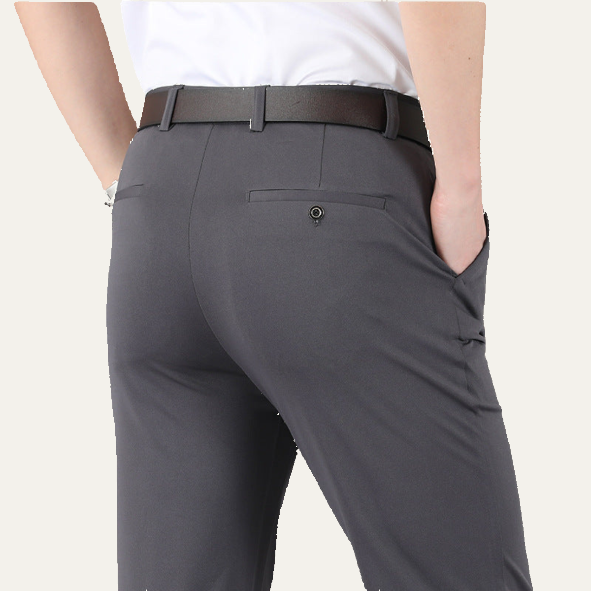 Slim Fit Formal Work Pants