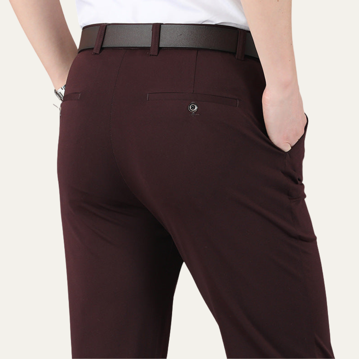 Slim Fit Formal Work Pants
