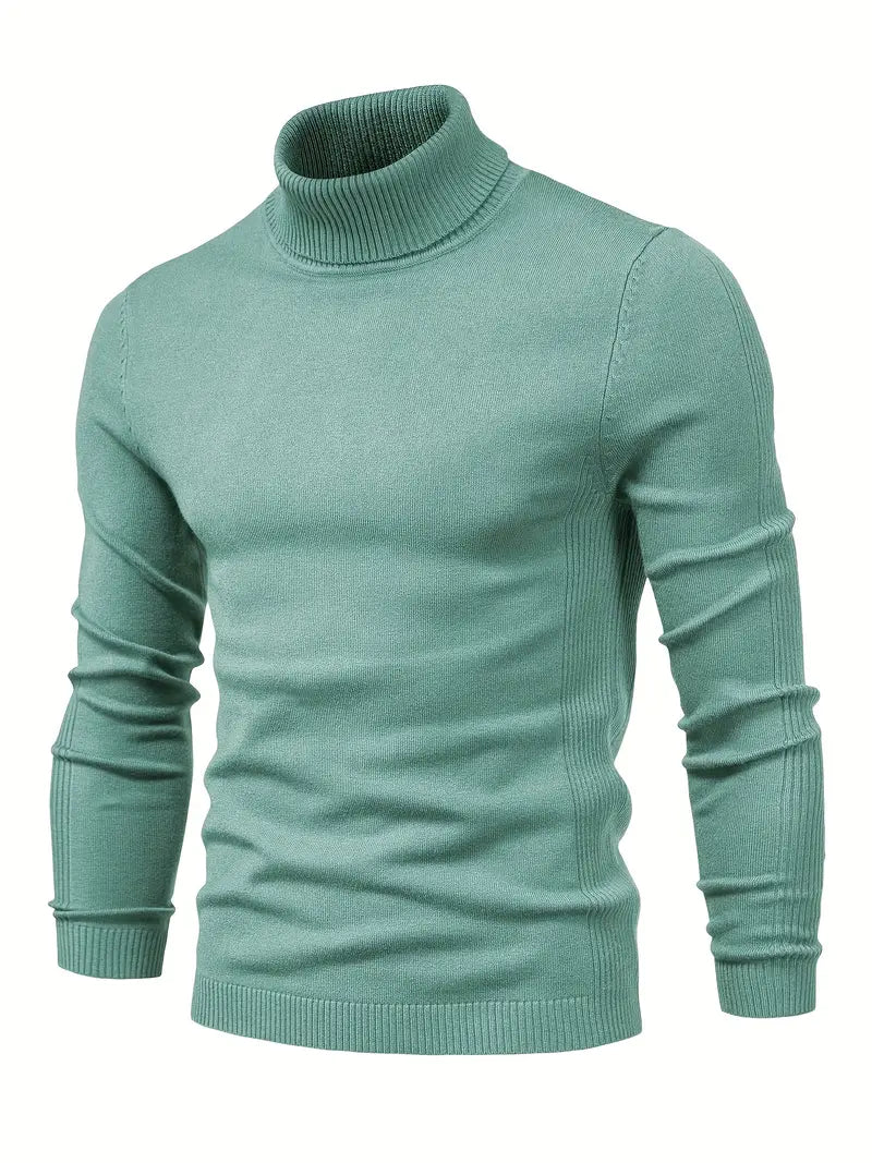 Slim Fit Men's Crew Neck Jumper