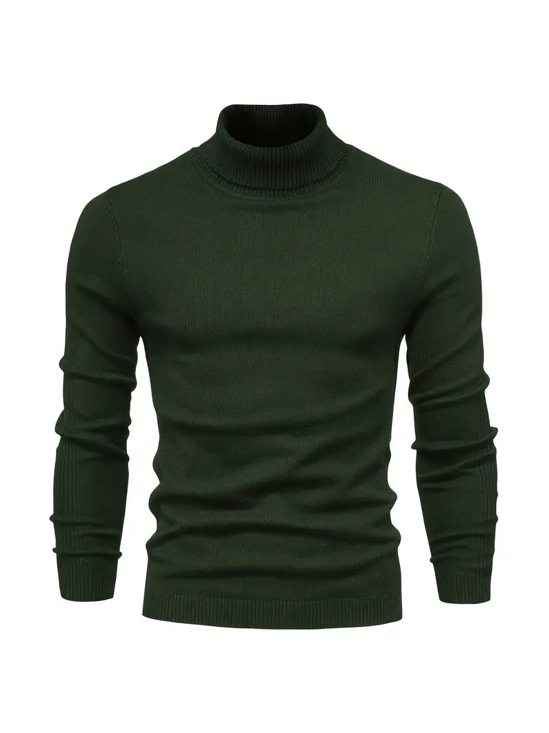 Slim Fit Men's Crew Neck Jumper