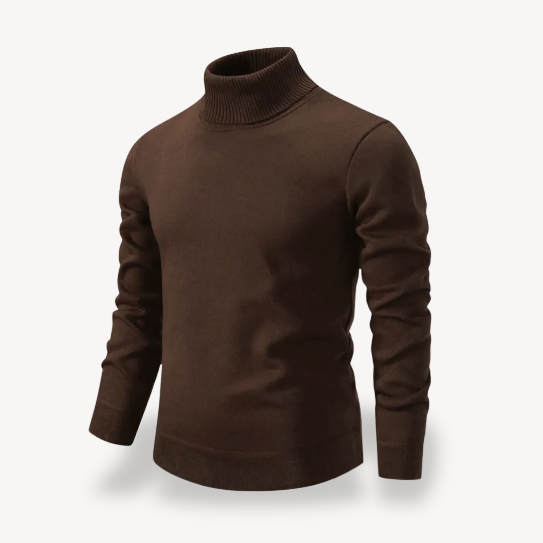 Classic Fit Crew Neck Sweater for Men