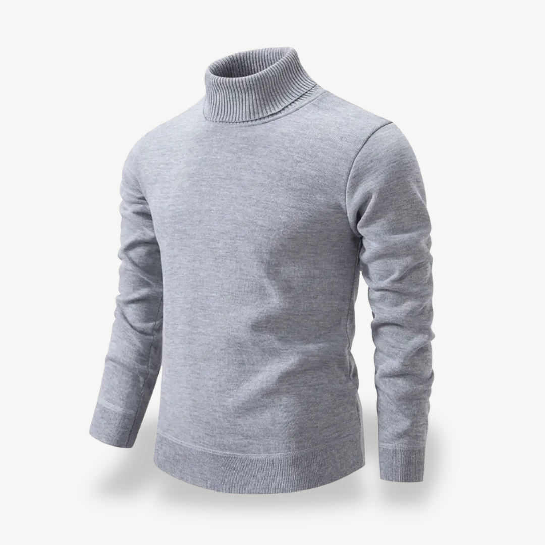 Classic Fit Crew Neck Sweater for Men