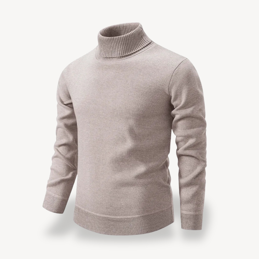 Classic Fit Crew Neck Sweater for Men