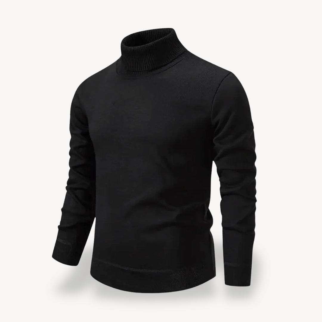 Classic Fit Crew Neck Sweater for Men