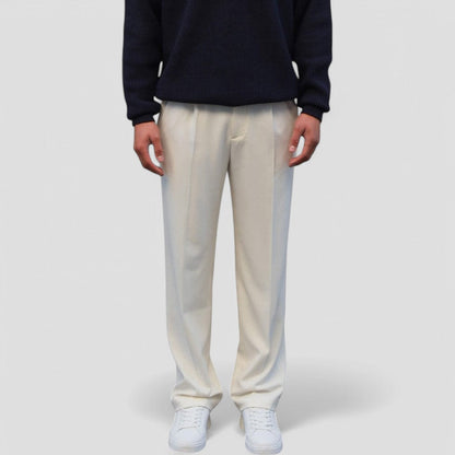 Classic Regular Fit Chino Pants For Men - OutfitLondon