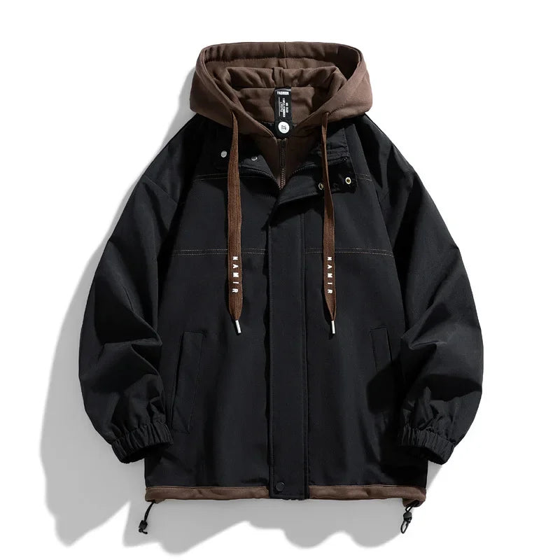 Urban Mens Casual Hoodie Jacket - OutfitLondon