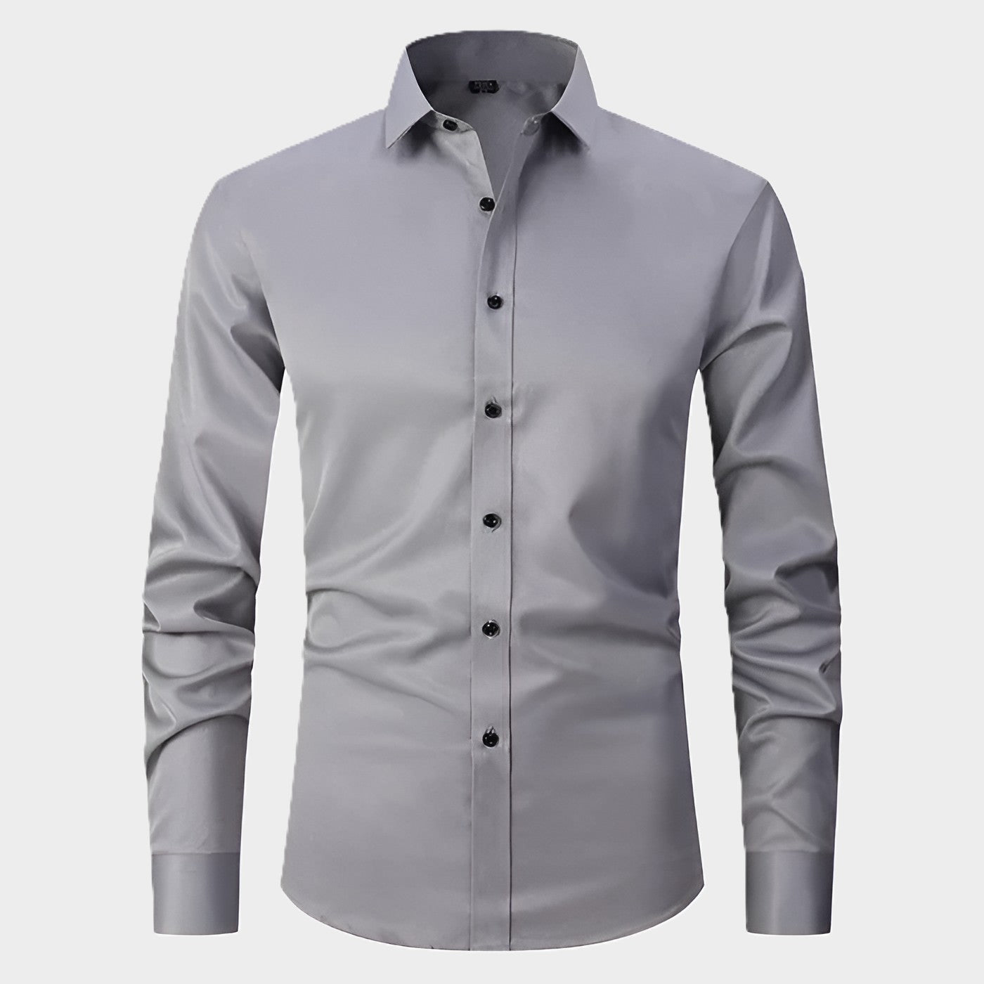 Breathable Men's Dress Shirt Easy Care Moisture Control