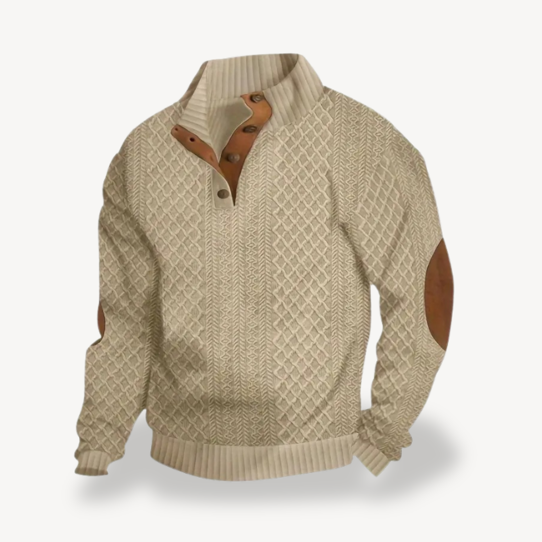 Classic Insulated Men's Pullover Jacket - OutfitLondon