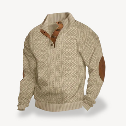 Classic Insulated Men's Pullover Jacket - OutfitLondon