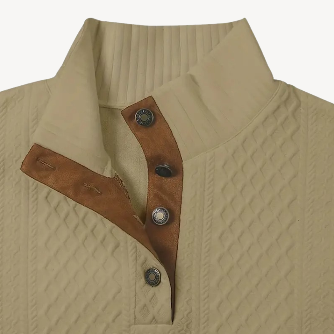 Classic Insulated Men's Pullover Jacket