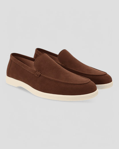 Luxury Leather Slip On Dress Loafers For Men