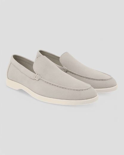 Luxury Leather Slip On Dress Loafers For Men