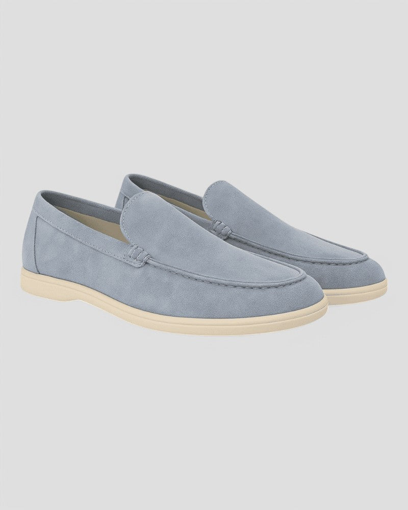 Luxury Leather Slip On Dress Loafers For Men