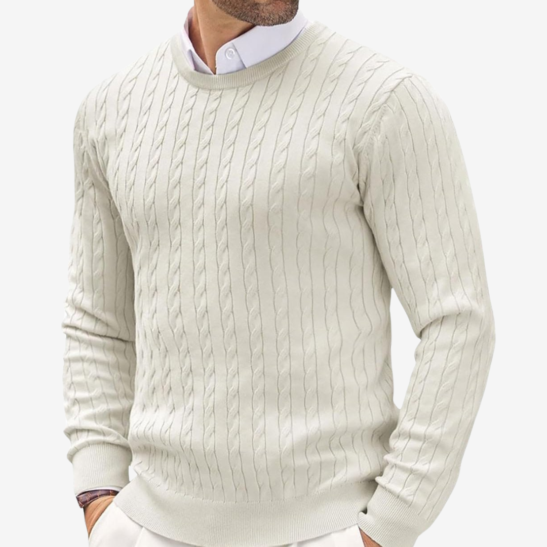Tall Crew Neck Knit Sweater