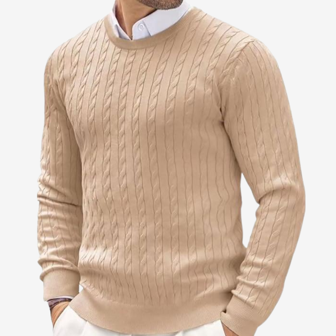 Tall Crew Neck Knit Sweater