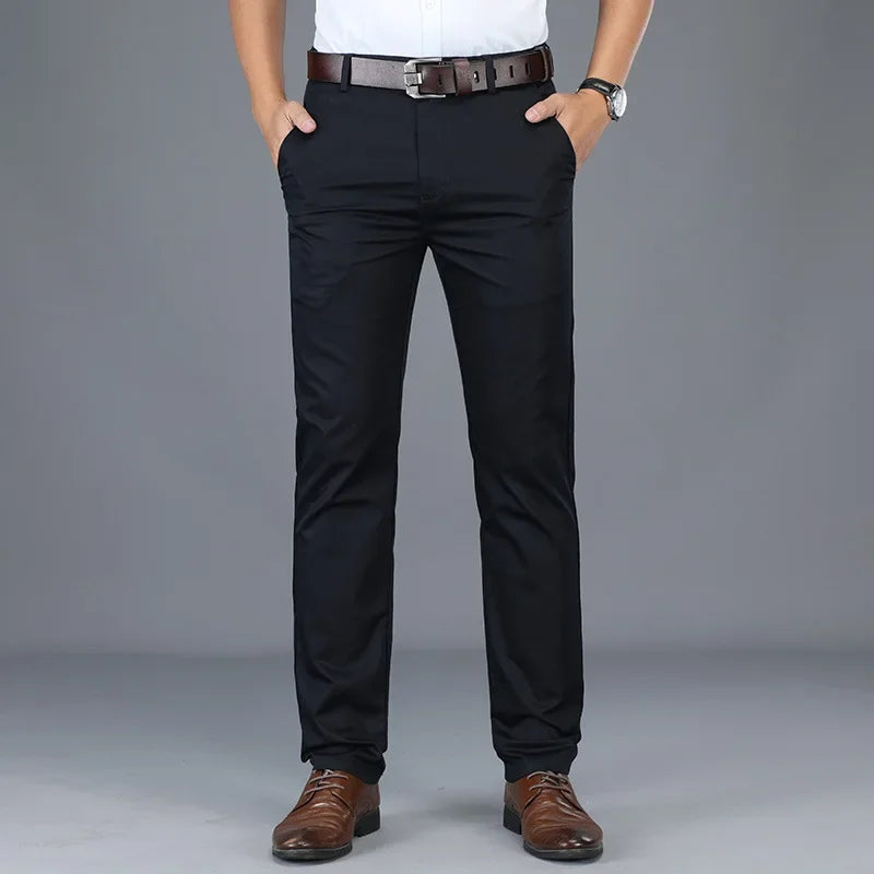 Slim Fit Men's Dress Pants - OutfitLondon