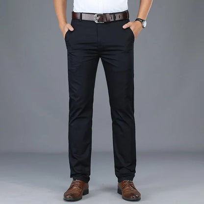 Slim Fit Men's Dress Pants - OutfitLondon