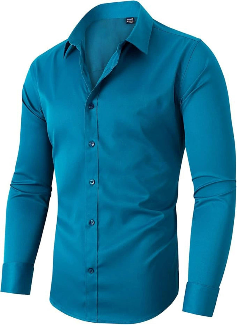 Traditional Style Men's Dress Shirt