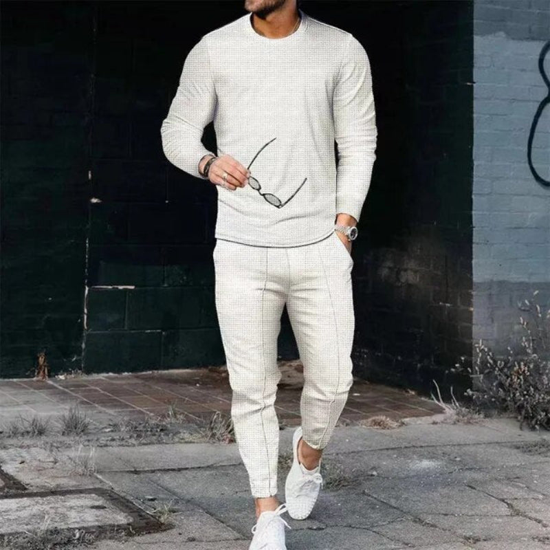 Relaxed Fit Men's Shirt and Pant Set - OutfitLondon