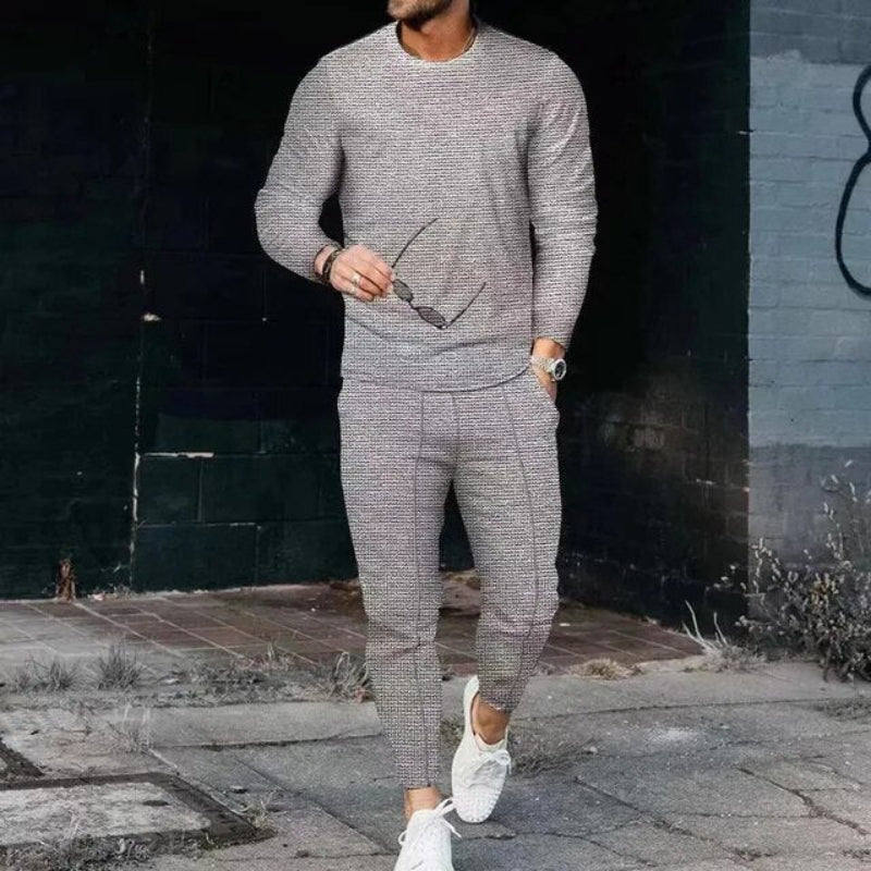 Relaxed Fit Men's Shirt and Pant Set