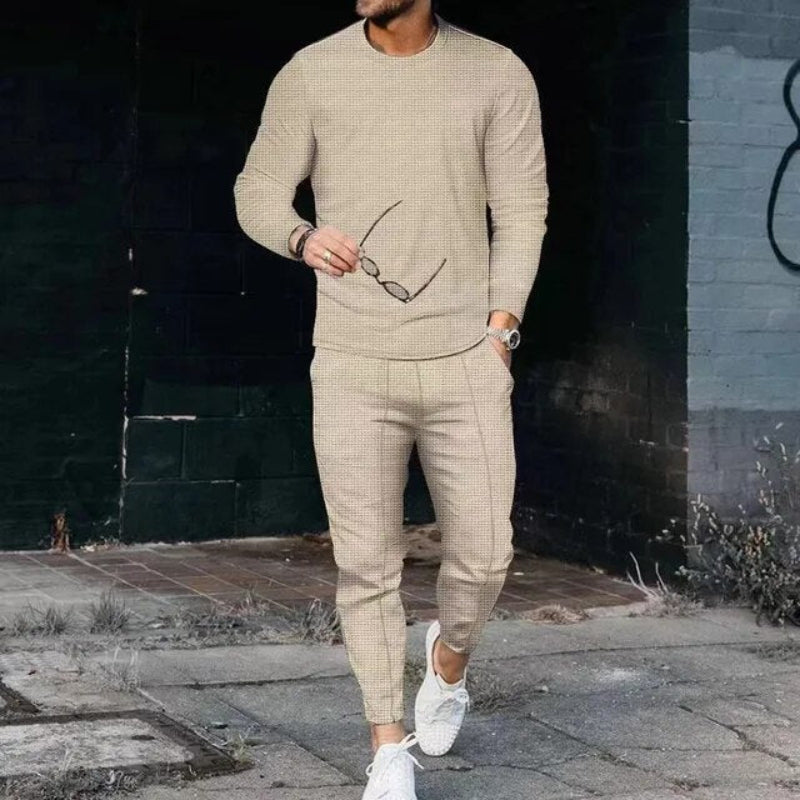 Relaxed Fit Men's Shirt and Pant Set
