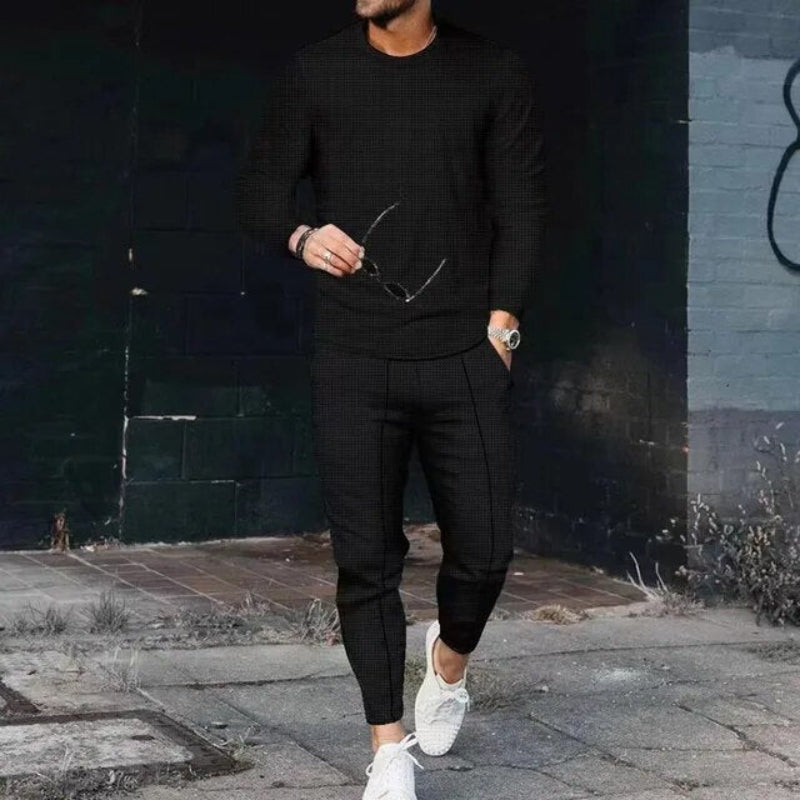 Relaxed Fit Men's Shirt and Pant Set