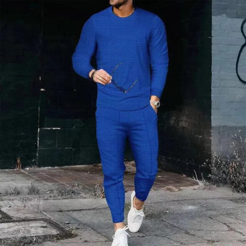 Relaxed Fit Men's Shirt and Pant Set