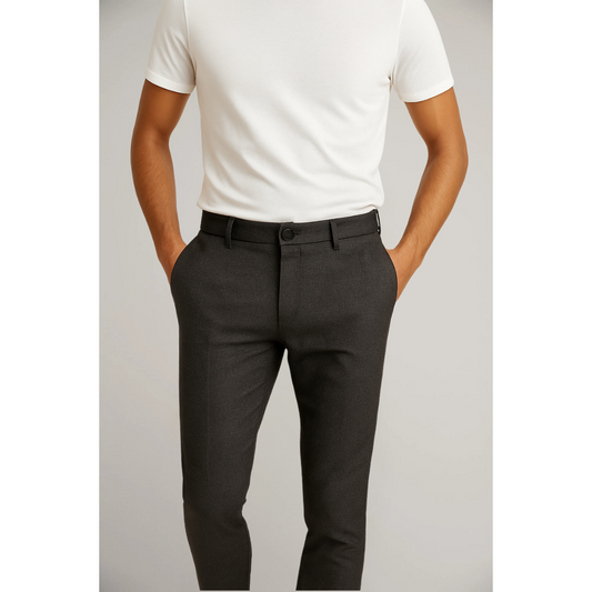 Men's Tailored Straight Leg Dress Pants - OutfitLondon